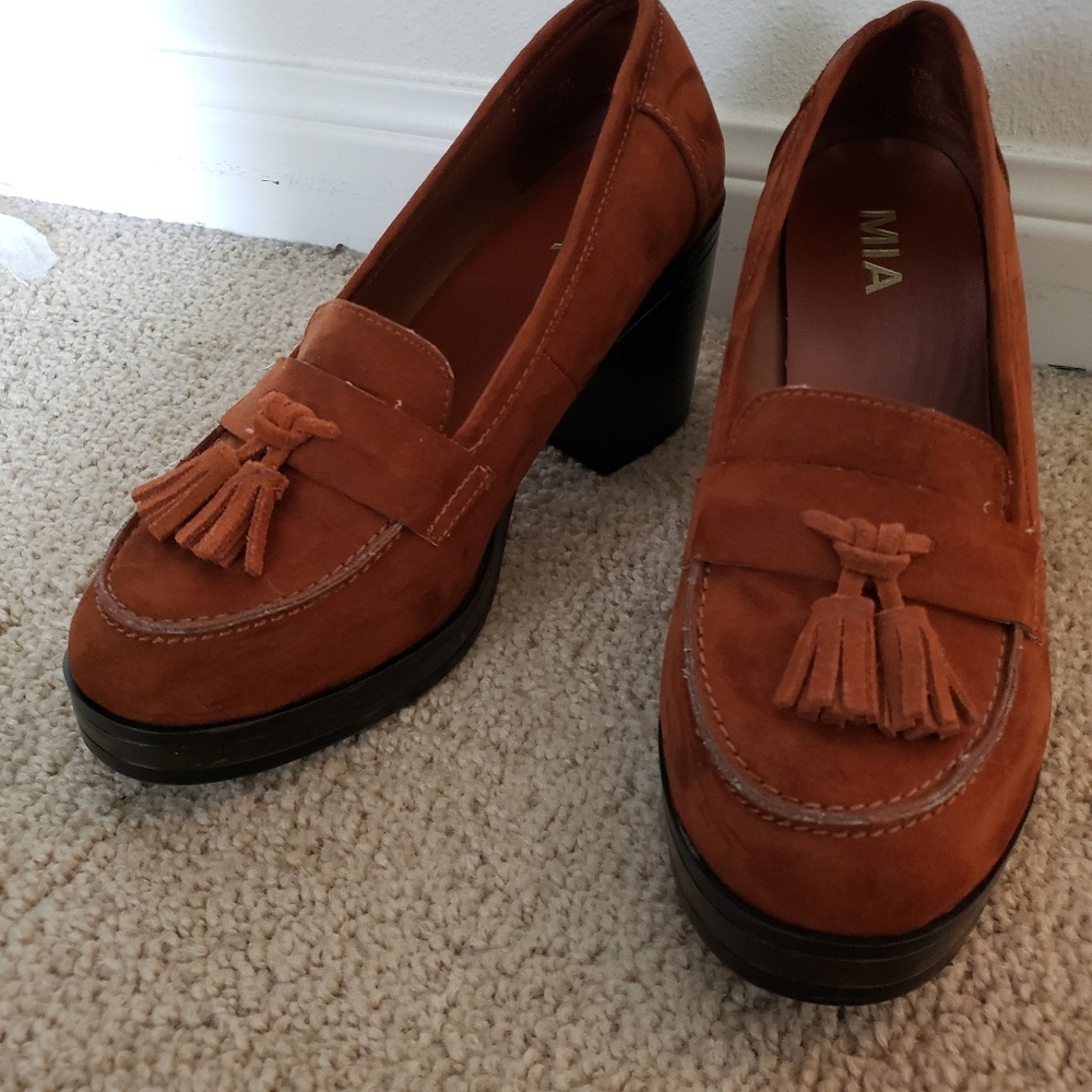 Platform loafers